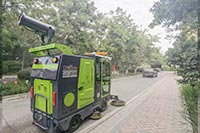 科技赋能焕新貌 莱茵物业引入莱特LT-G50型扫地车升级清洁服务